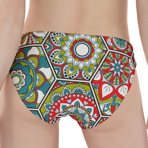 Oriental Mandala Bohemian Pattern Print Women's Panties