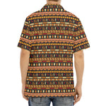 Ornament Egyptian Pattern Print Aloha Shirt