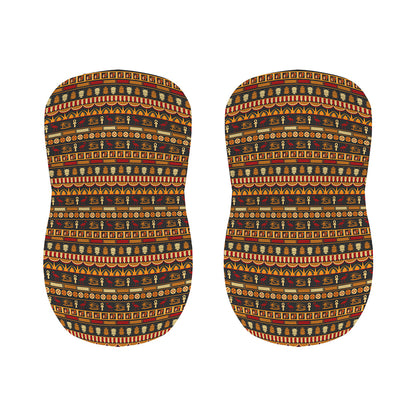 Ornament Egyptian Pattern Print Bar Stool Covers