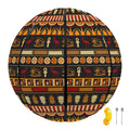 Ornament Egyptian Pattern Print Basketball