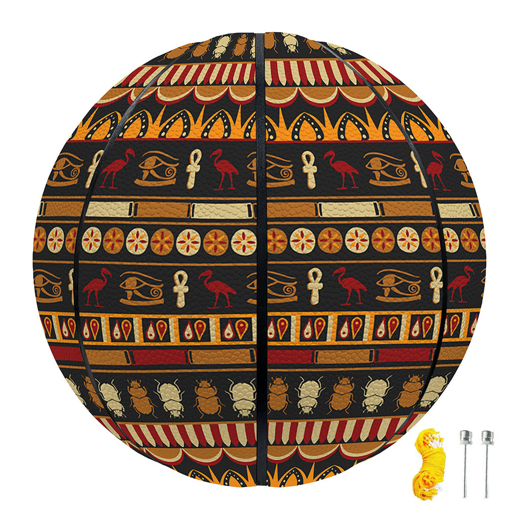 Ornament Egyptian Pattern Print Basketball