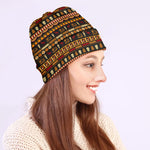 Ornament Egyptian Pattern Print Beanie