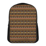 Ornament Egyptian Pattern Print Casual Backpack