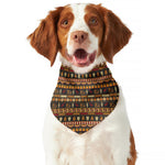 Ornament Egyptian Pattern Print Dog Bandana