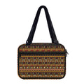 Ornament Egyptian Pattern Print Double Strap Bible Bag