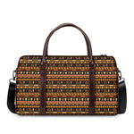 Ornament Egyptian Pattern Print Duffle Bag