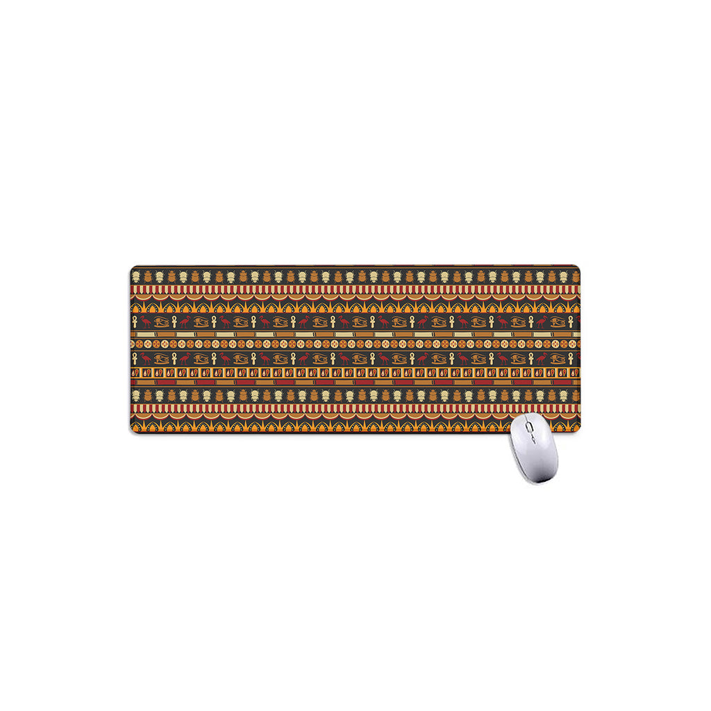 Ornament Egyptian Pattern Print Extended Mouse Pad