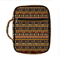 Ornament Egyptian Pattern Print Front Pocket Bible Bag