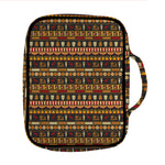 Ornament Egyptian Pattern Print Front Pocket Bible Bag