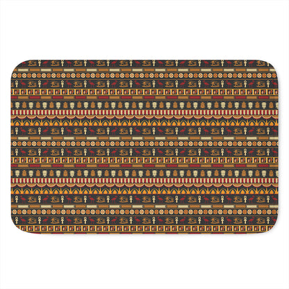 Ornament Egyptian Pattern Print Indoor Door Mat