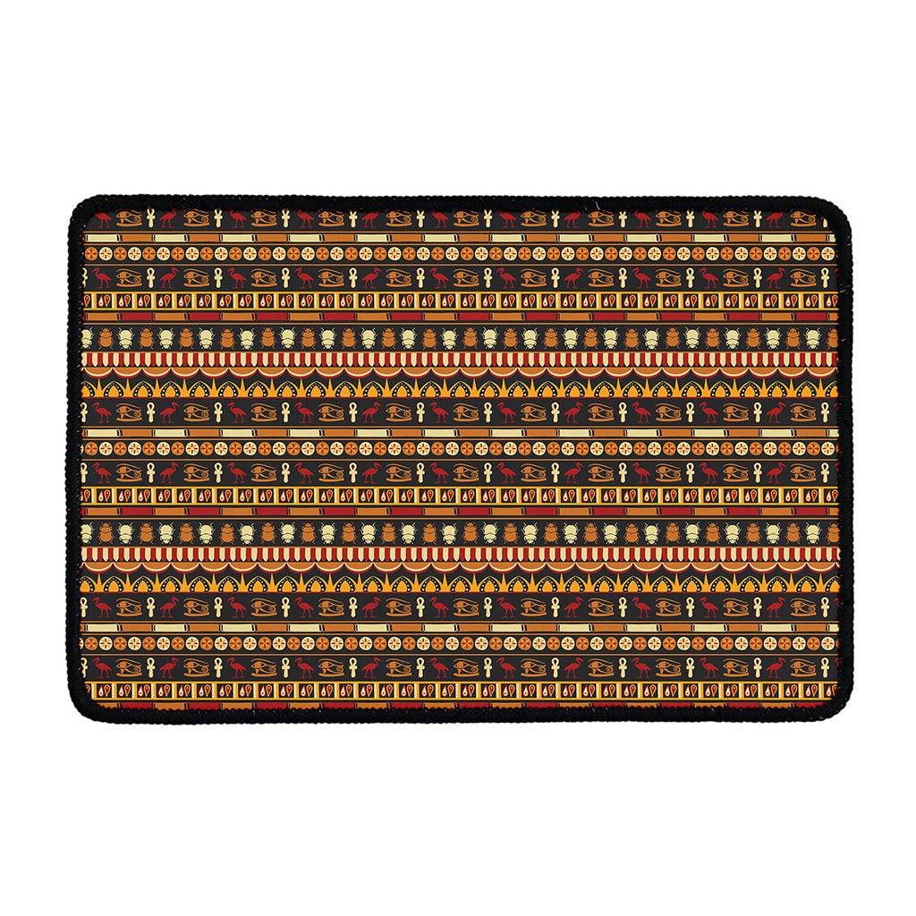 Ornament Egyptian Pattern Print Kitchen Mat