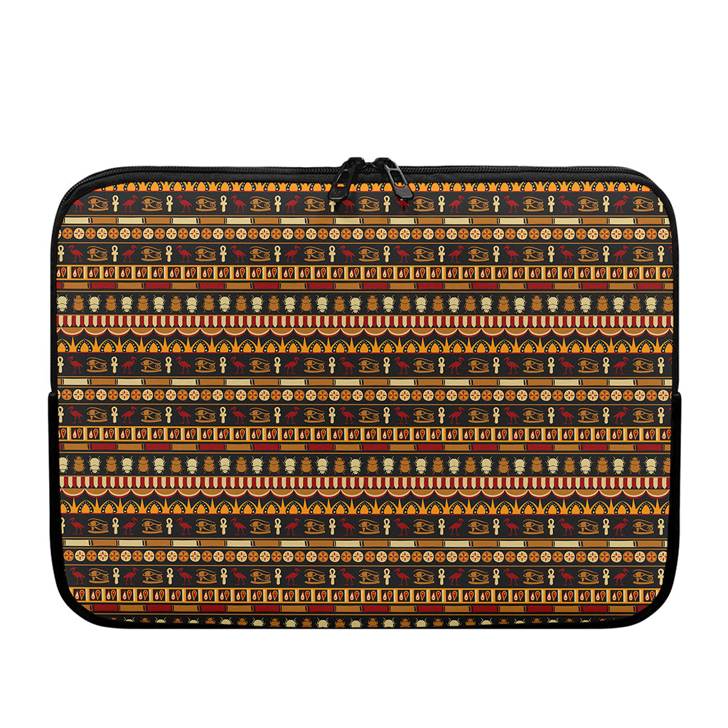 Ornament Egyptian Pattern Print Laptop Sleeve