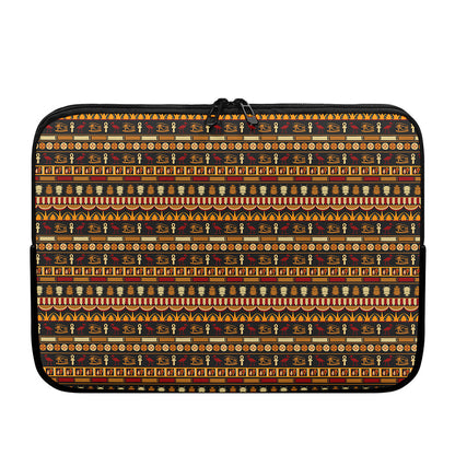 Ornament Egyptian Pattern Print Laptop Sleeve