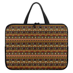 Ornament Egyptian Pattern Print Laptop Sleeve With Handle