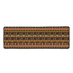 Ornament Egyptian Pattern Print Long Kitchen Mat