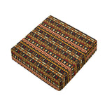 Ornament Egyptian Pattern Print Outdoor Seat Cushion Cover