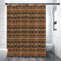 Ornament Egyptian Pattern Print Premium Shower Curtain