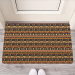 Ornament Egyptian Pattern Print Rubber Doormat