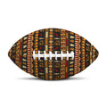 Ornament Egyptian Pattern Print Rugby Ball