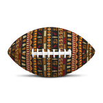 Ornament Egyptian Pattern Print Rugby Ball