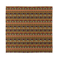 Ornament Egyptian Pattern Print Silk Bandana