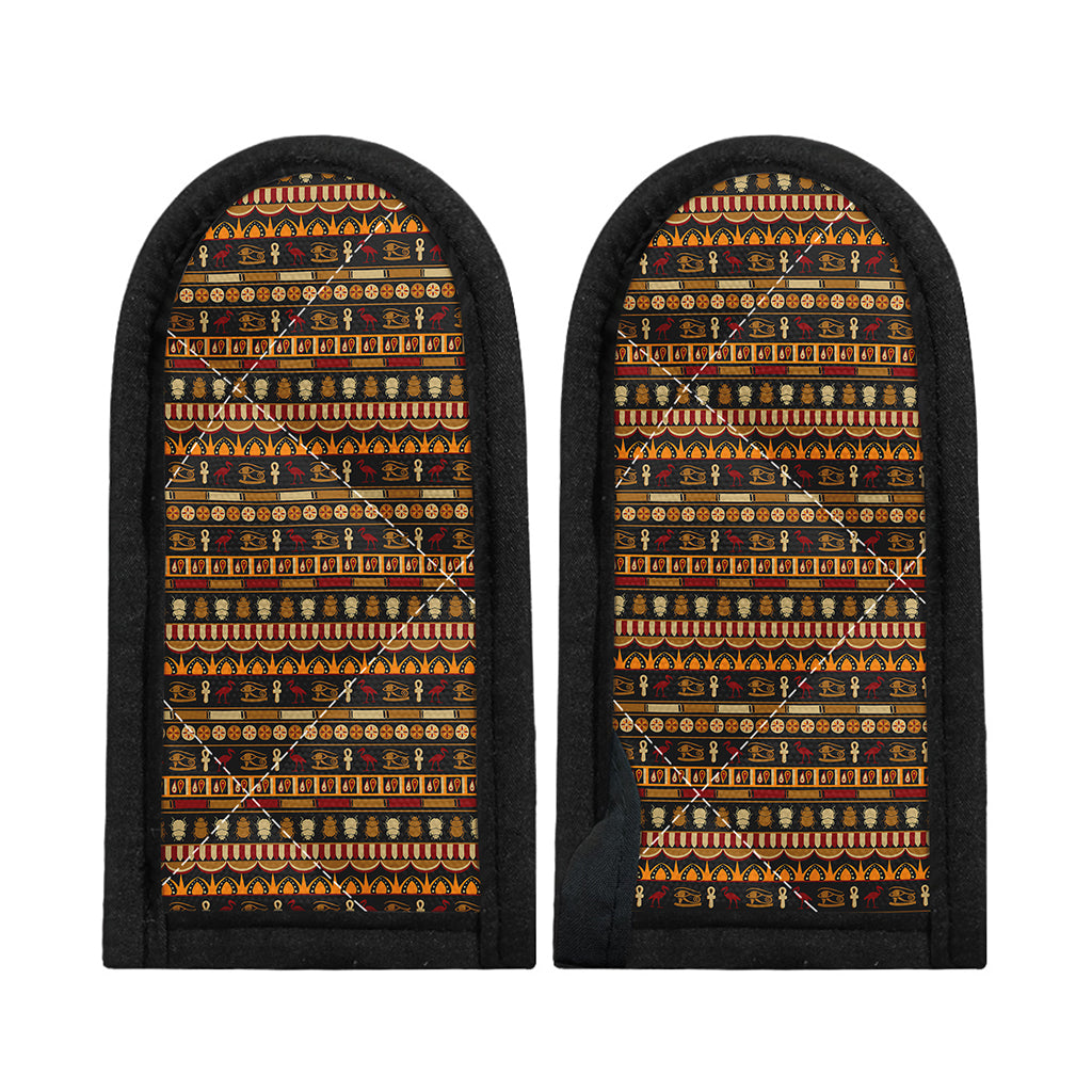 Ornament Egyptian Pattern Print Skillet Handle Cover