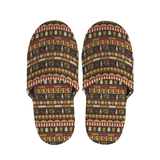 Ornament Egyptian Pattern Print Slippers