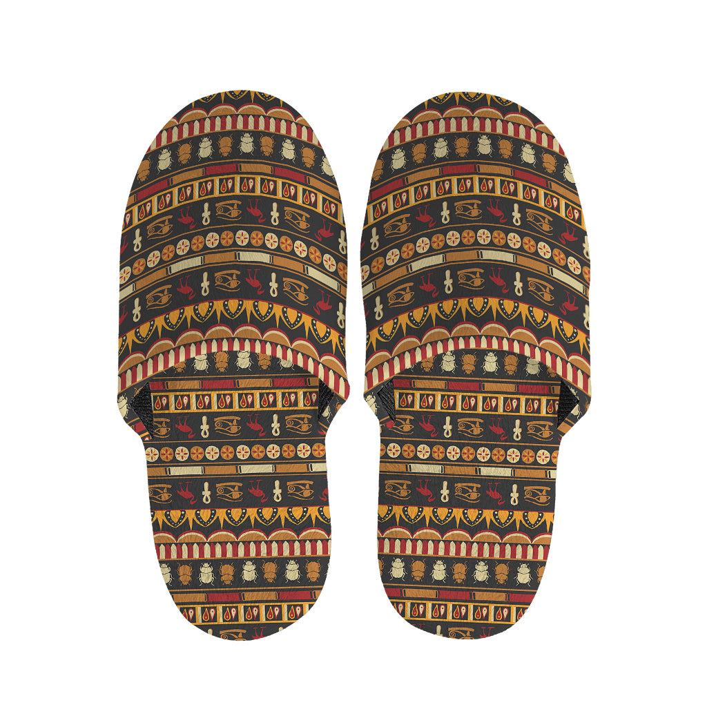 Ornament Egyptian Pattern Print Slippers