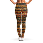 Ornament Egyptian Pattern Print Women's Leggings
