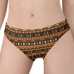 Ornament Egyptian Pattern Print Women's Panties