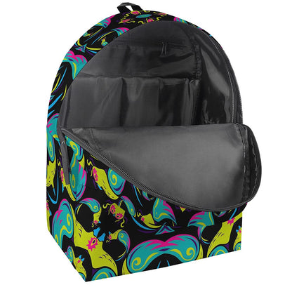 Ornament Psychedelic Trippy Print Backpack