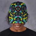Ornament Psychedelic Trippy Print Baseball Cap