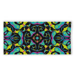 Ornament Psychedelic Trippy Print Beach Towel