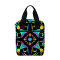 Ornament Psychedelic Trippy Print Bible Tote Bag