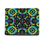 Ornament Psychedelic Trippy Print Bifold Wallet