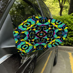 Ornament Psychedelic Trippy Print Car Side Mirror Covers