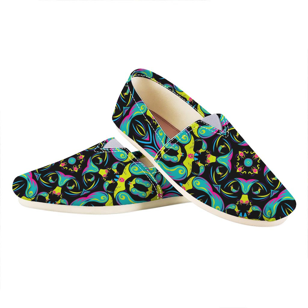 Ornament Psychedelic Trippy Print Casual Shoes