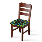 Ornament Psychedelic Trippy Print Chair Cushion Cover