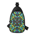 Ornament Psychedelic Trippy Print Sling Bag