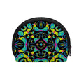 Ornament Psychedelic Trippy Print Coin Purse