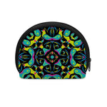 Ornament Psychedelic Trippy Print Coin Purse