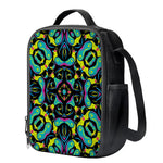 Ornament Psychedelic Trippy Print Crossbody Lunch Bag