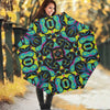 Ornament Psychedelic Trippy Print Foldable Umbrella