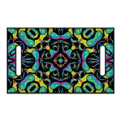 Ornament Psychedelic Trippy Print Golf Cart Seat Cover
