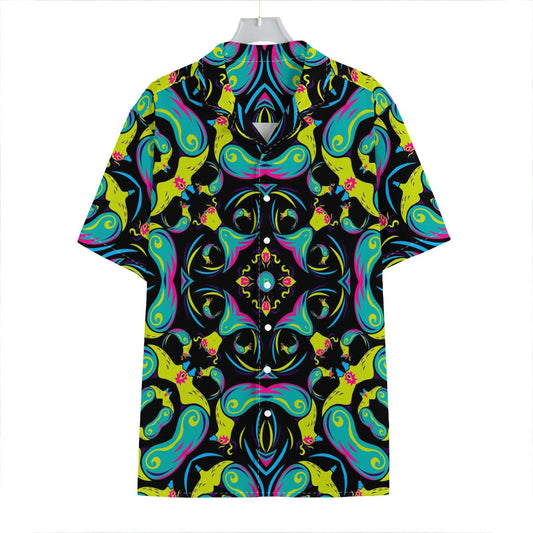 Ornament Psychedelic Trippy Print Hawaiian Shirt