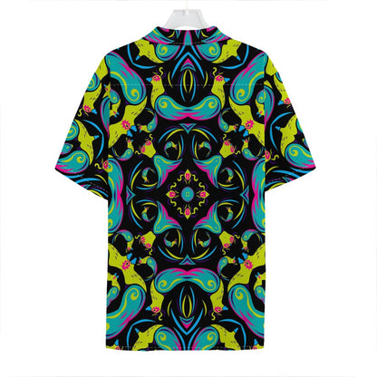 Ornament Psychedelic Trippy Print Hawaiian Shirt