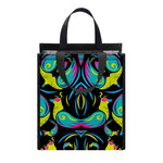 Ornament Psychedelic Trippy Print Insulated Lunch Tote