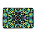 Ornament Psychedelic Trippy Print Kitchen Mat