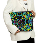 Ornament Psychedelic Trippy Print Laptop Sleeve