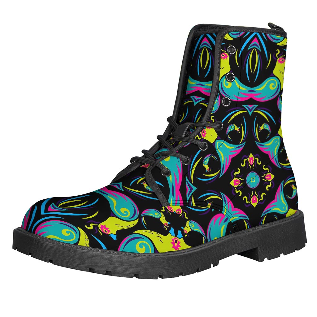 Ornament Psychedelic Trippy Print Backpack